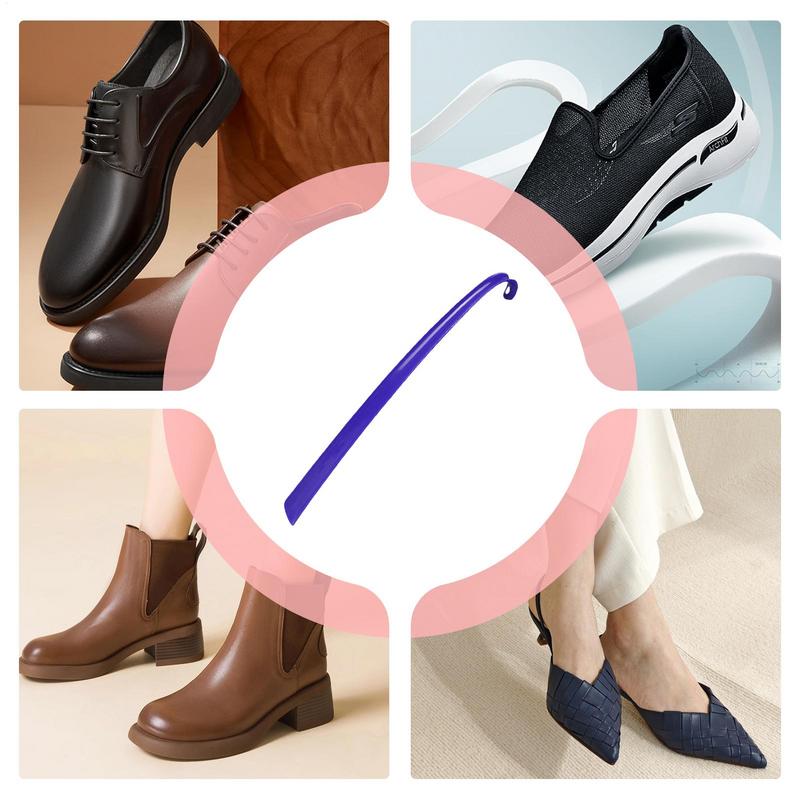 Shoe Horn Long Handle for Seniors Long Shoe Horn Shoehorn with Comfort Grip 16.7in Shoehorns Boot Lifter Lazy Wear Helper