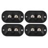 12pcs   Caster Wheels Self Adhesive Double Bead Labor Saving Quietly Moving 360 Degree Rotation   Pulley for Kitchen Appliances Furniture