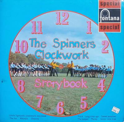 LP Record SPINNERS, CHILDREN OF ST. FRANCIS P - Clockwork Storybook SFL13191 Fontana 1969 UK Folk Used