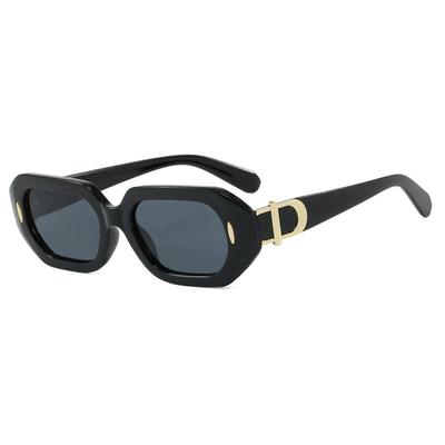 Vintage Narrow Sunglasses 2025ins Brand Brand Designer Goggle Sun Glasses Female Trends Shades Outside Eyewear UV400