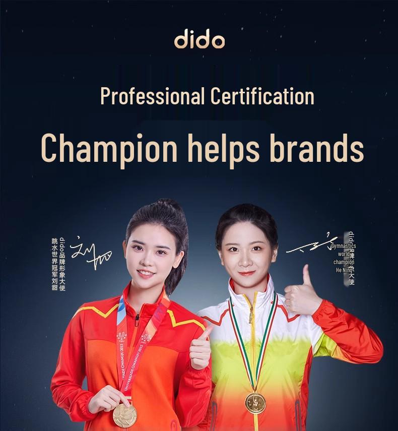 DIDO R50 Smart Bracelet: Health Monitoring with Blood Pressure, ECG, Heart Rate, Blood Oxygen, Sleep Tracking, Bluetooth Call, and SOS Trend Alerts.