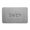 Bath Mats Simple Solid Color Super Soft Rebound Water Absorbent Quick Drying Foot Mat Bathroom Rug Shower Room Doormat