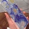 Purple Starry Sky Clear Anti-drop Case for iPhone 14/15/16/17 Promax