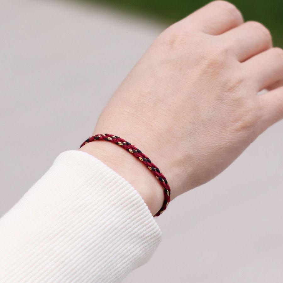 7 Colors Simple Style 2mm Thin String Bracelet For Women Grade A Ethnic Rope Charm Braclet Best Friend Jewelry Girlfriend Gift