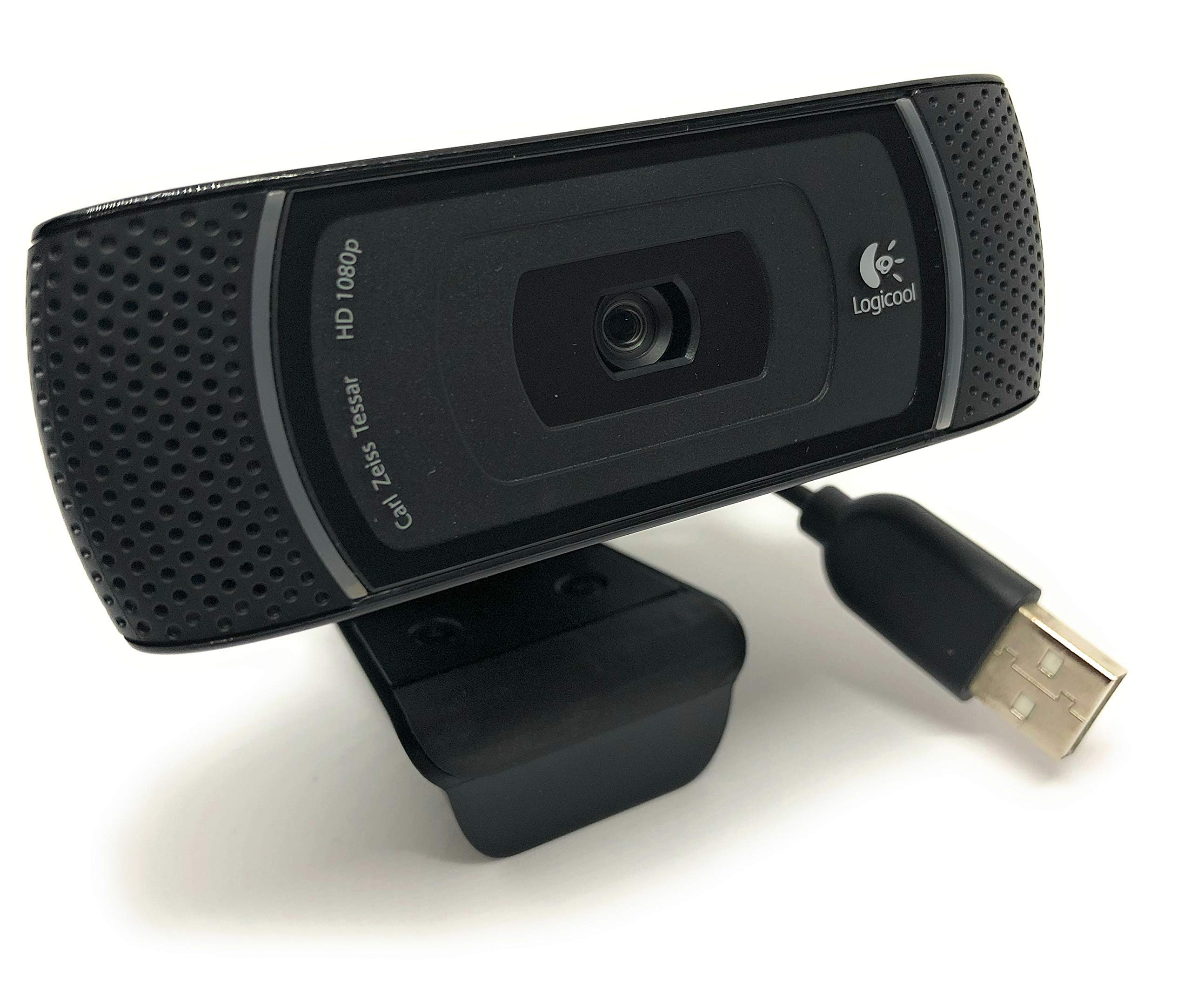 

Веб-камера LOGICOOL HD Pro з роздільною здатністю 5 мільйонів пікселів та об єктивом Carl Zeiss C910 чорний
