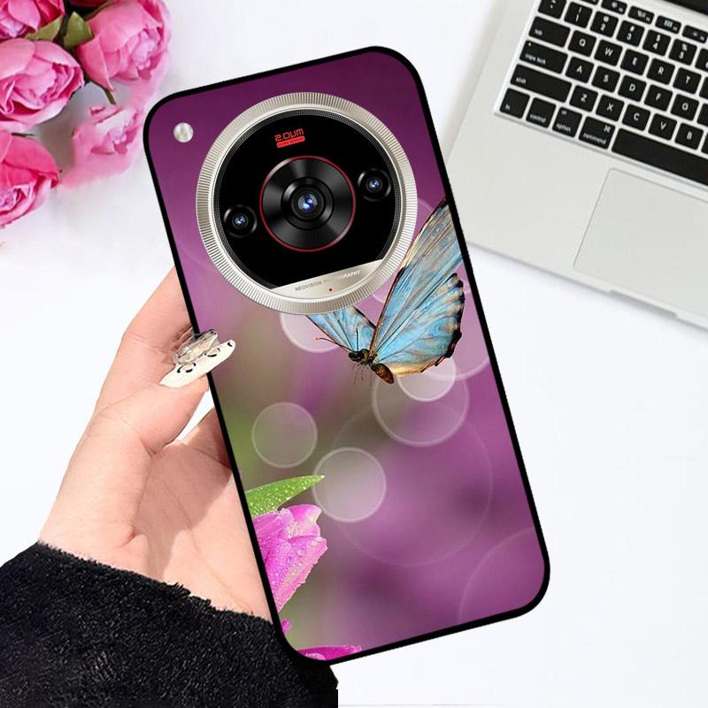 Etui na Nubia Focus 2 Ultra Z2463N 6.8" Miękki Silikon TPU Pokrowiec na Telefon dla ZTE Nubia Focus2 Ultra 5G Odporna na Wstrząsy Obudowa Focus2Ultra