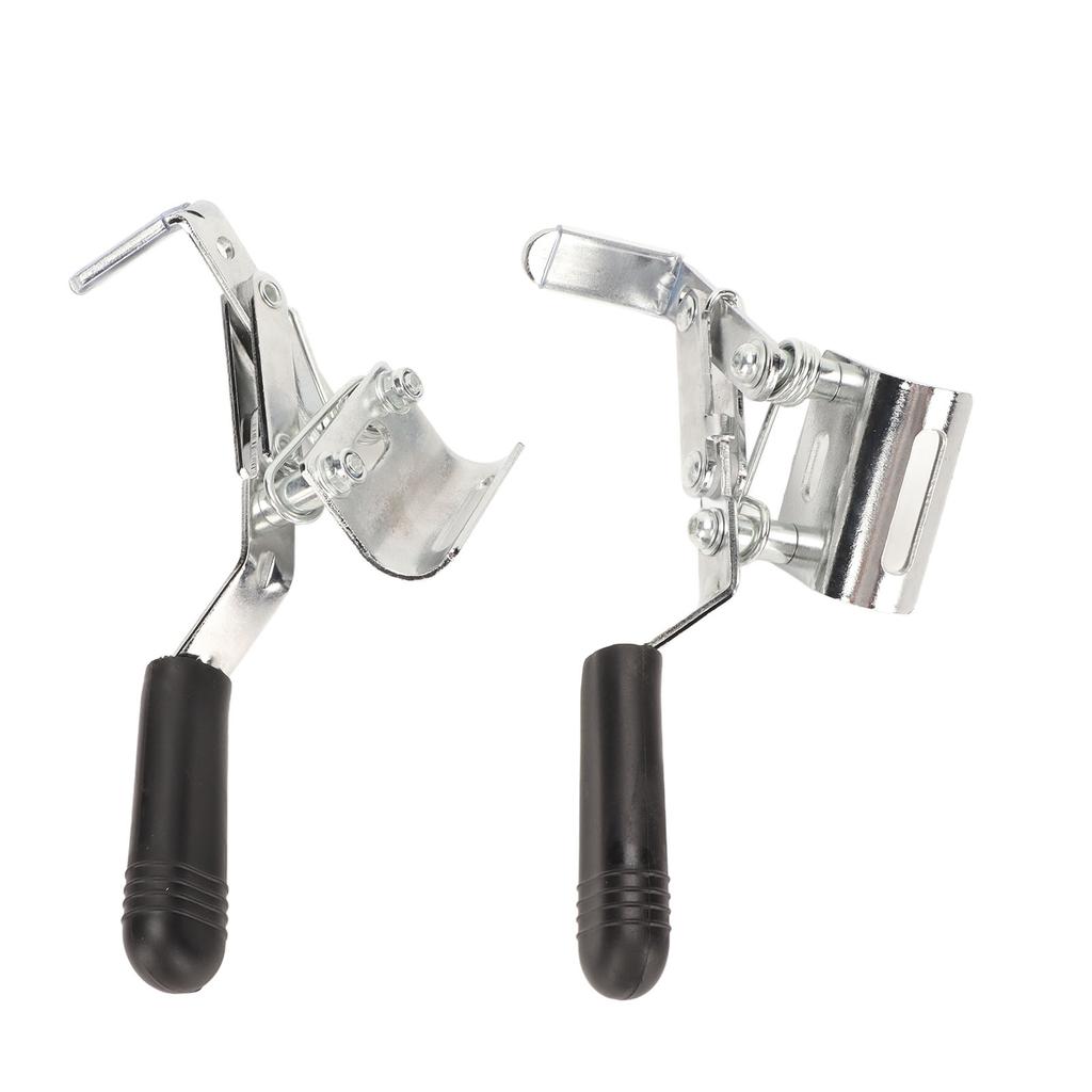 2pcs Wheelchair Brakes Steel Side Mount Assembly Manual Sensitive Wheelchair Locks Brakes