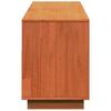 TV Stand Wax Brown 140 x 37 x 50 cm Solid Pine Wood
