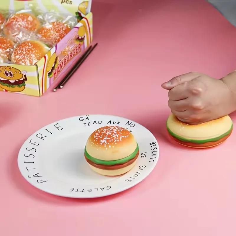 TPR Stressabbau Spielzeug Entspannung Dekompression Quetschen Simulation Cola Pommes Frites Hamburger Langsame Rückfederung Geburtstagsgeschenk