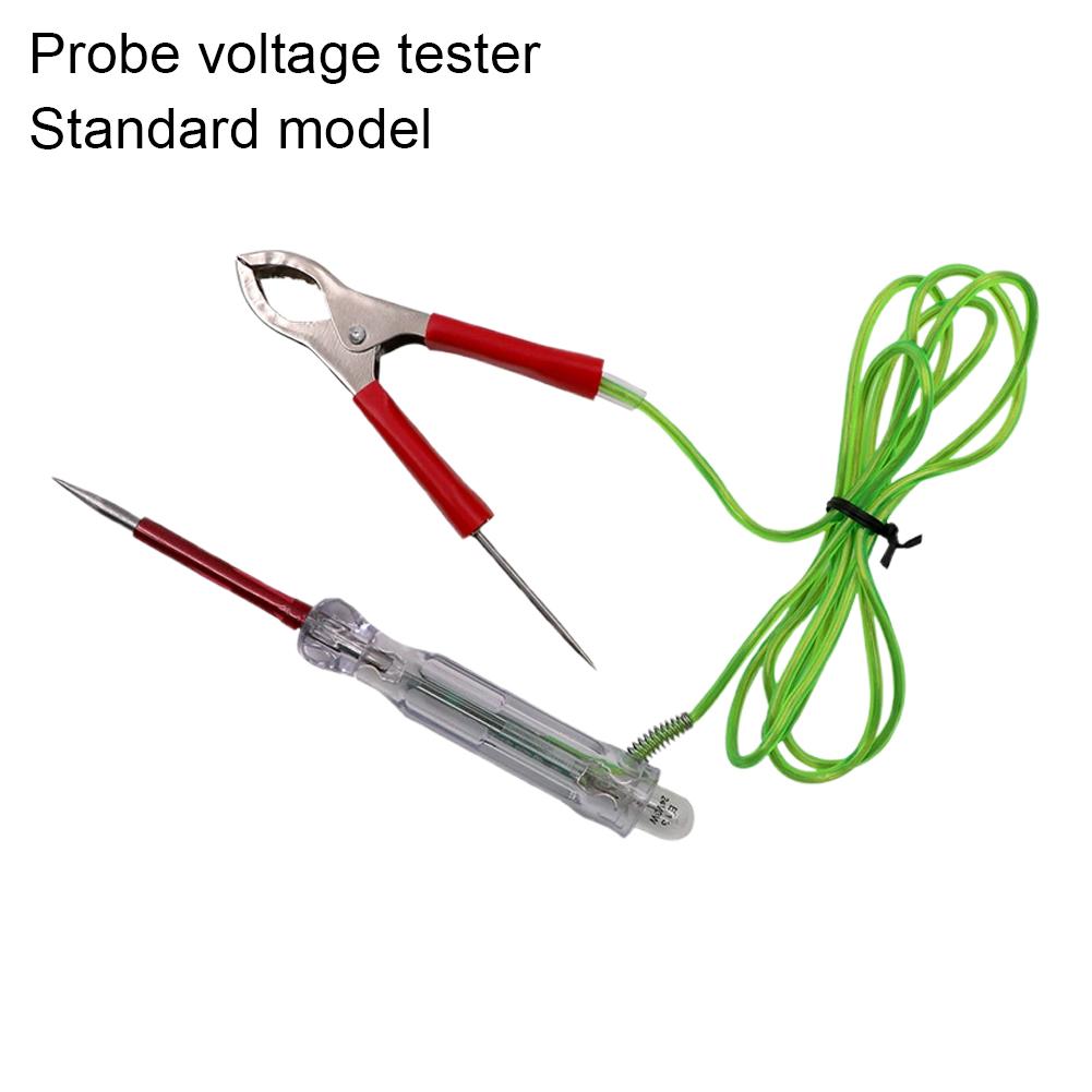 Car Circuit Diagnostic Tool LED Test Lamp With Shatterproof ABS Body And Sharp Probe For Transport Machinery Maintenance Repairs
