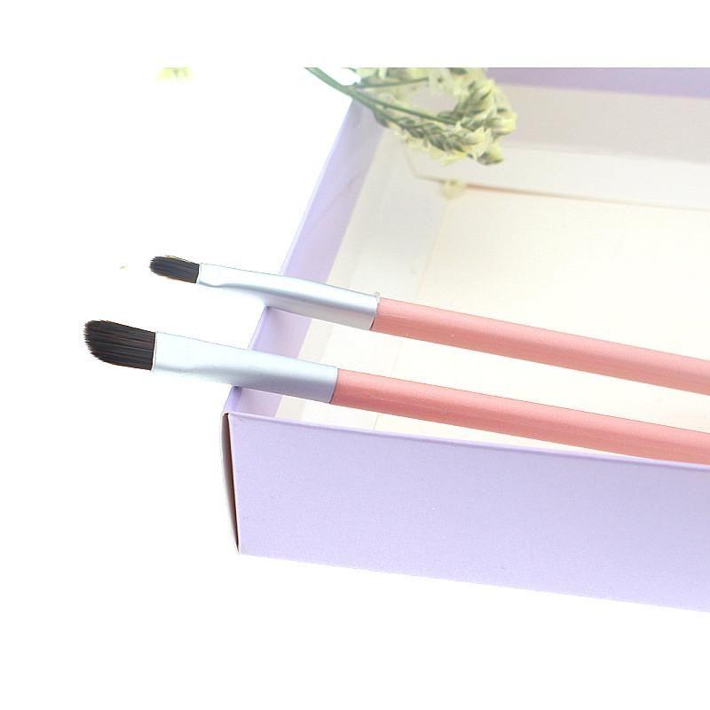 

5 кистей для макияжа набор кистей для теней мягкий ворс косметичка кисть для пудры полный набор инструменты для макияжа безворсовая кисть для пудры и тональной основы 2 sets