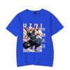 New Anime Uzui Tengen Print Short Sleeves Fashion Round Neck Men Woman Cotton T-Shirt Summer Casual Tees