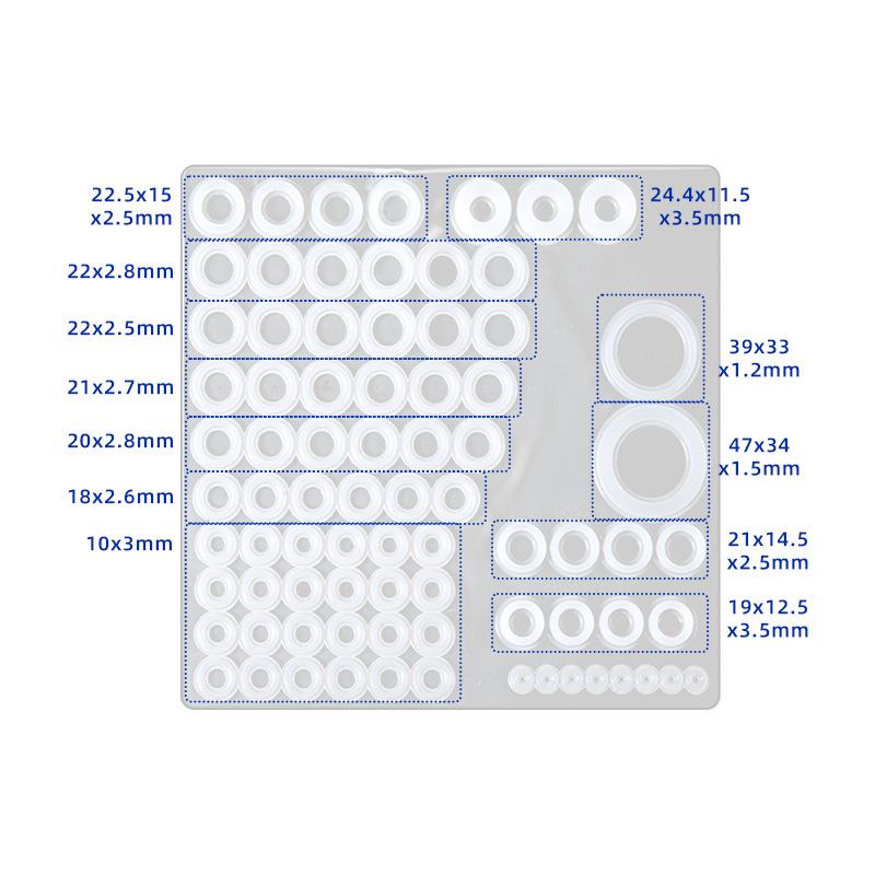 

Силиконовый комплект уплотнительных колец для кухонного смесителя - Не требуется тефлоновая лента