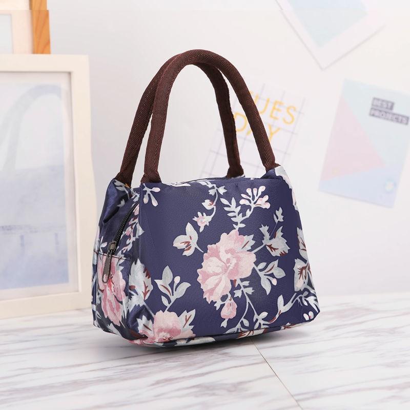 Womens Mini Tote Bag Crossbody Phone Pouch Lightweight Oxford Fabric Handheld Purse Work Daily Use