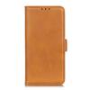 For Samsung Galaxy S26+ Case Stand Cowhide Texture PU Leather Phone Cover