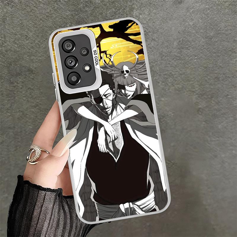 Bleach Kyoraku Shunsui Shockproof Phone Case for Samsung A17 A16 A15 A14 A37 A57 A36 A56 A26 A35 A55 A25 A34 A54 A24 A13 A23 A33