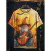 Summer Men's Kitten 3D Printed Crew Neck T-Shirt
