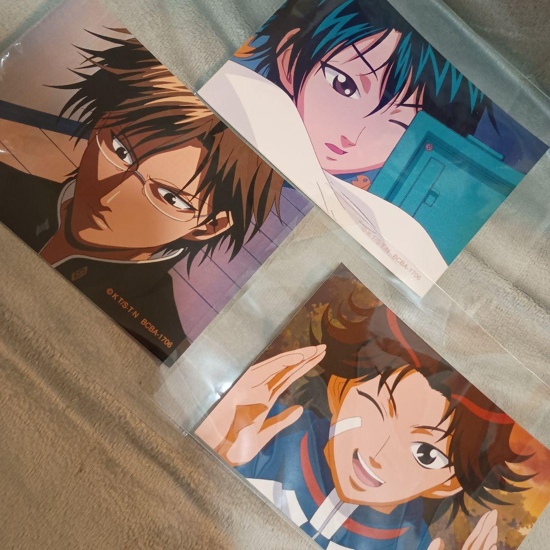 

[USED] The Prince of Tennis Ryoma Echizen, Kunimitsu Tezuka, Eiji Kikumaru, Bromide, DVD Bonus