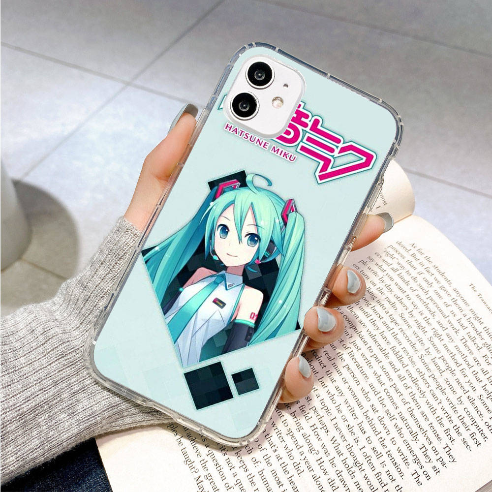 Husa pentru Samsung A04 A14 A23 A34 A54 M23 M33 M52 M53 Realme 10 9 C30S C35 C55 VIVO Y02S Y21 Y51 X80 Pro Husa transparenta WI70 Hatsune Miku
