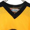 ALPHA 80s 90s Old Long sleeve Mesh Uniform shirt M yellow Ice hockey Men's Used