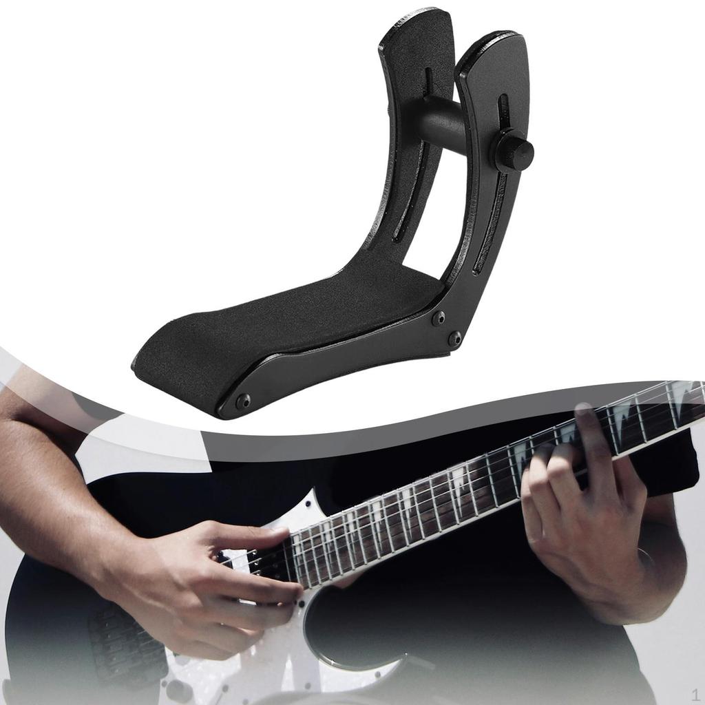 Electric Guitar Rest Foot Lifter Ergonomic Professional Footrest Stool for Live