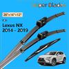 Vorne Hinten Scheibenwischerblätter Für Lexus NX NX200 NX200t NX300h 2014 - 2019 2018 2017 2016 2015 Windschutzscheibe Wischerbürsten 26"16"12"