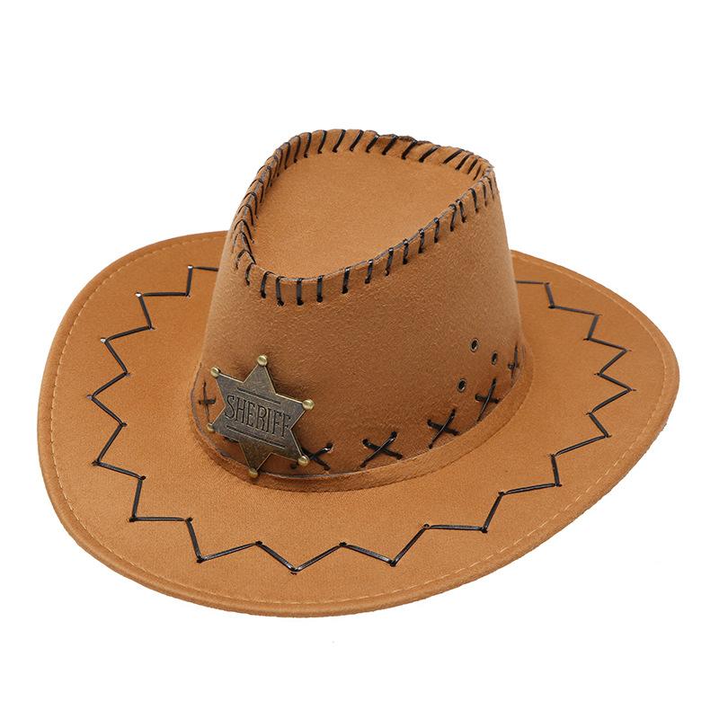 Fashion Western Cowboy Hat, Universal for Men and Women, American Western Cowboy Hat Spring Summer Autumn Hat Tide