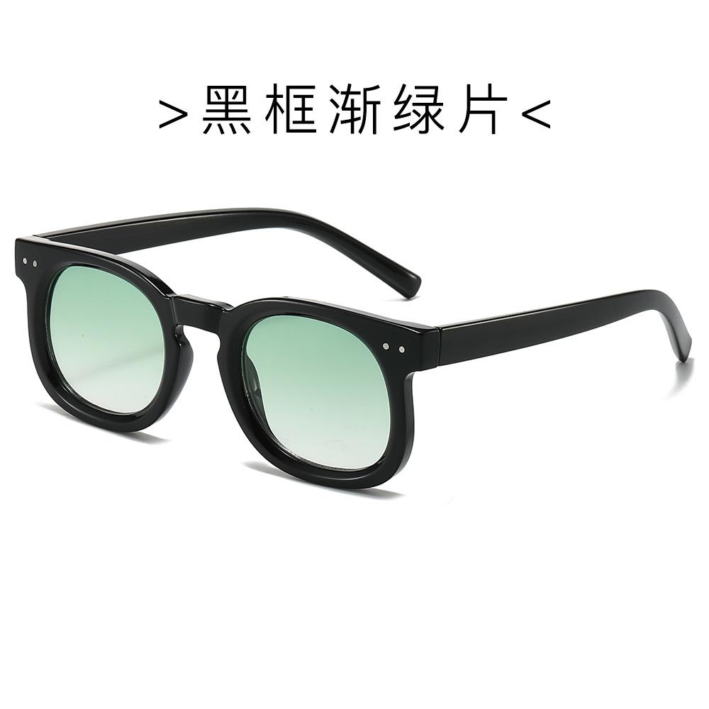 New full-frame sunglasses fashionable European and American men's and women's outdoor blackout glasses driving glasses new