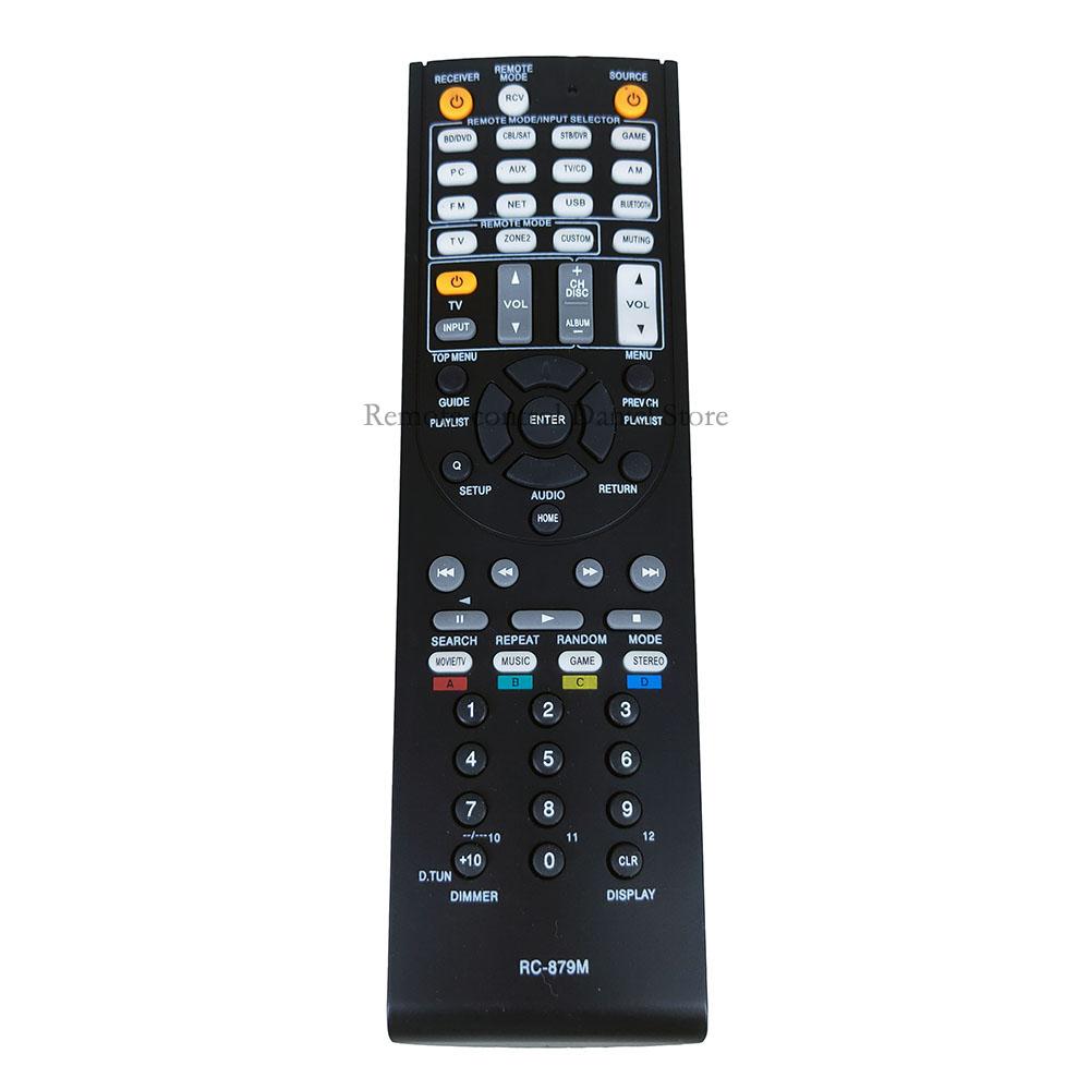 Ny RC-879M Erstatningsfjernkontroll For Onkyo AV-mottaker TX-NR535 TX-SR333 HT-R393 HT-S3700 HT-R593