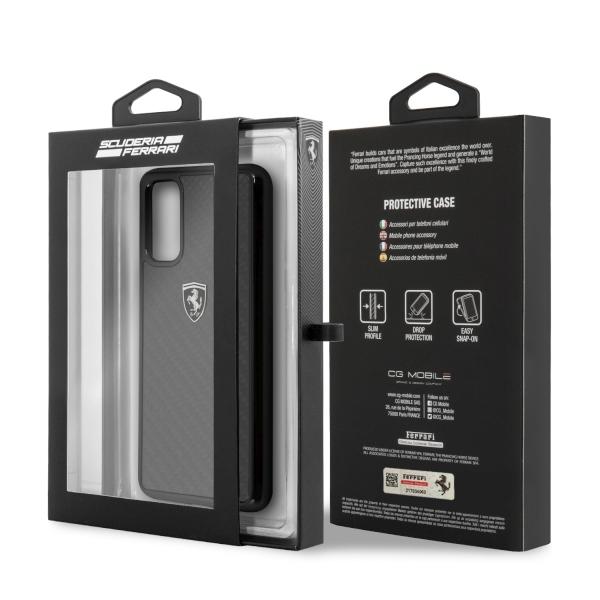 Ferrari Hardcase Fehcahcs62Bk S20 G980 Black/Czarny Carbon Heritage
