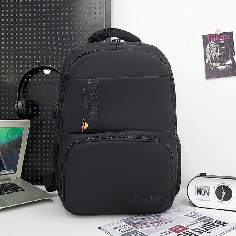 Large Capacity Backpack, New Men s Business Commuting Travel Computer Backpack, Leisure College Student Backpack чёрный