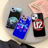 1pc Famous U-U2 Rock Band Tempered Glass For Iphone 14 13 12 11 Pro Mini XS MAX 14Plus X XS XR Cover