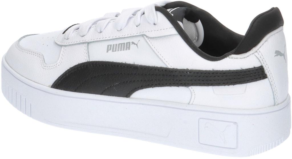 Женские кроссовки Puma Carina Street (389390) серебристый/черный/белый
