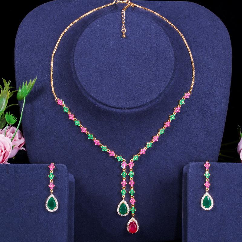 

Винтажные украшения, Ожерелье, Серьги, Набор из двух предметов, Женские аксессуары.