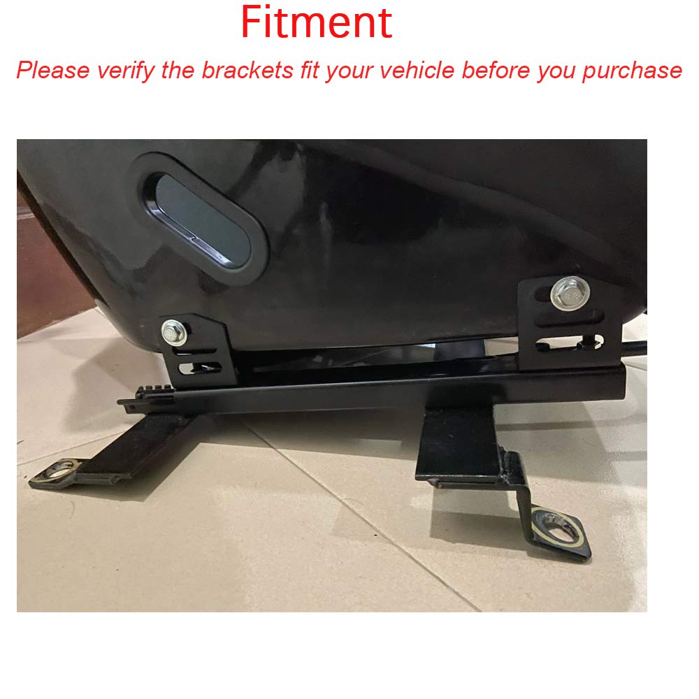Universal Super Low Down Side Adjustable Mounting Bracket for RNG Recaro Racing Bride Seat