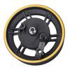 Front Wheel Hub and Brake Cover 60 70 6.5 Wheel Hub Rim With Drum Brake for 10 Inch Electric Scooter