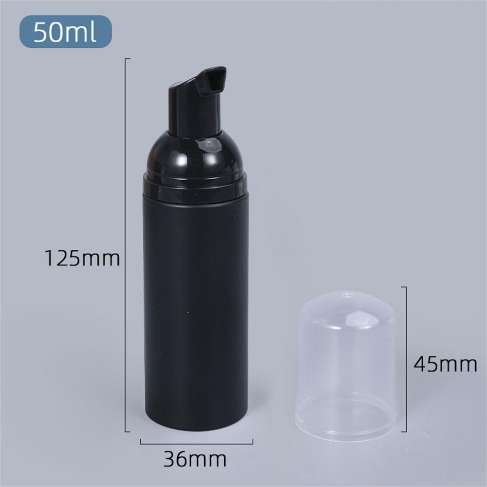 50ml Plastic Foam Pump Bottle Refillable Empty Cosmetic Container Cleanser Soap Shampoo Foaming Bottles Makeup Travel Bottle