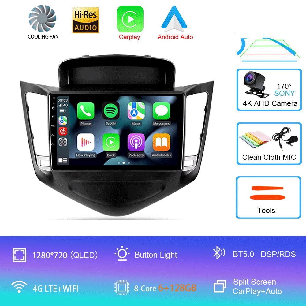 Android 14 Car Radio For Chevrolet Cruze J300 2008 - 2014 Multimedia Video Player Navigation stereo GPS No 2din 2 din dvd