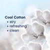 Downy Cool Cotton Fabric Softener Refreshing 240 Large Capacity Sheets, Scent, Anti-Static, Dryer-Safe, Softening, Sheets, [Product Code]
