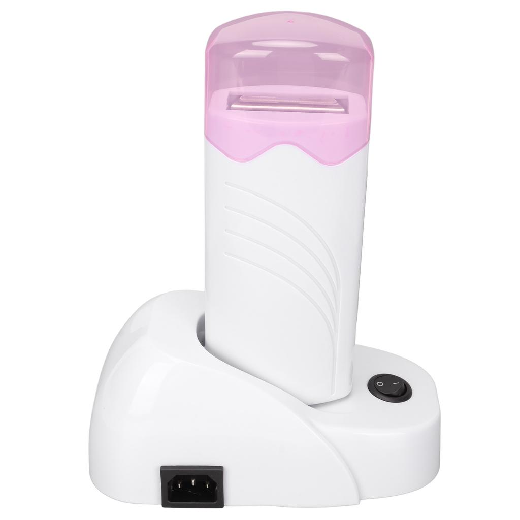 Wax Heater Machine Depilatory Roll Portable Wax Hair Removal Device with Heater Base EU Plug 220V