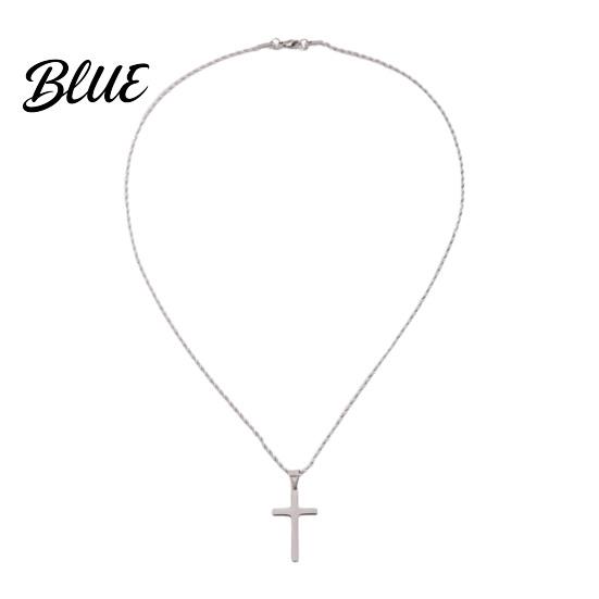 Dainty Pendant Necklace for Men Women Titanium Steel Cuban Chain