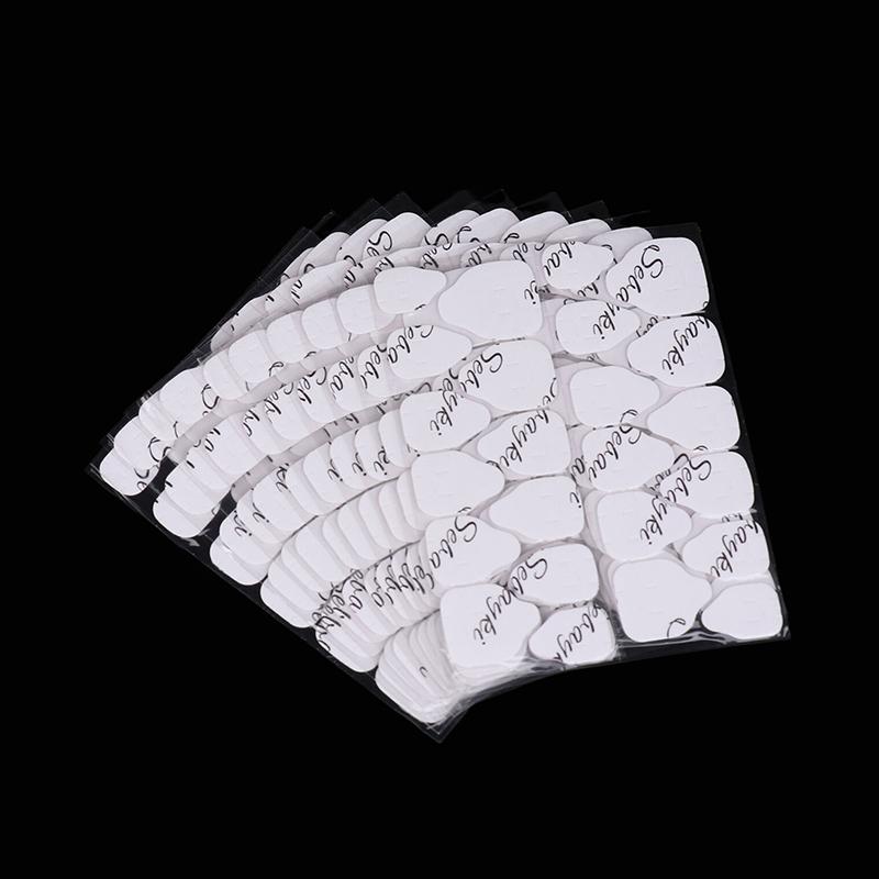 240Pcs Double-Sided Nail Adhesive Stickers Waterproof Breathable Transparent False Nail Glue Sticker Jelly Nail Tips Diy Tools