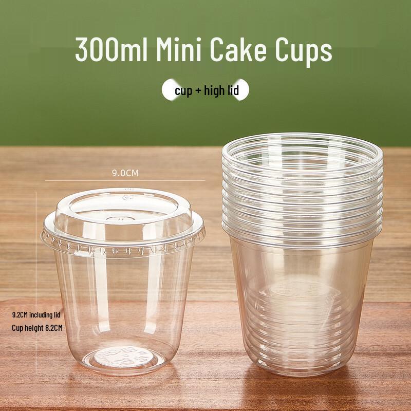Disposable Plastic Mini Dessert Cups