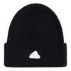 Adidas Logo Acrylic Knit Beanie Unisex Hats Black JW1628
