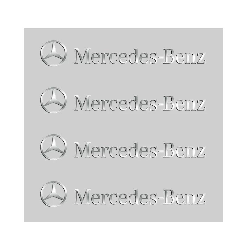 

GLC GLB 4/8Pcs For Mercedes Benz AMG GLC W205 W203 W204 W206 W220 W211 W201 3D Metal Car Interior Decoration Sticker Emblem Aut