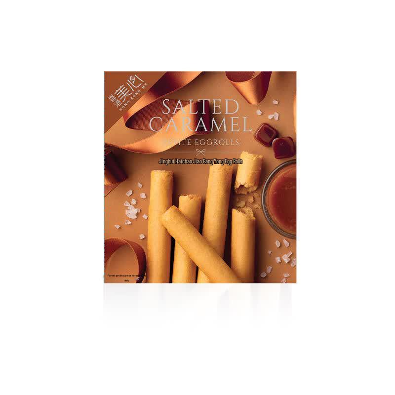 Maxim s Sea Salt Caramel Egg Rolls (4-Box Pack)