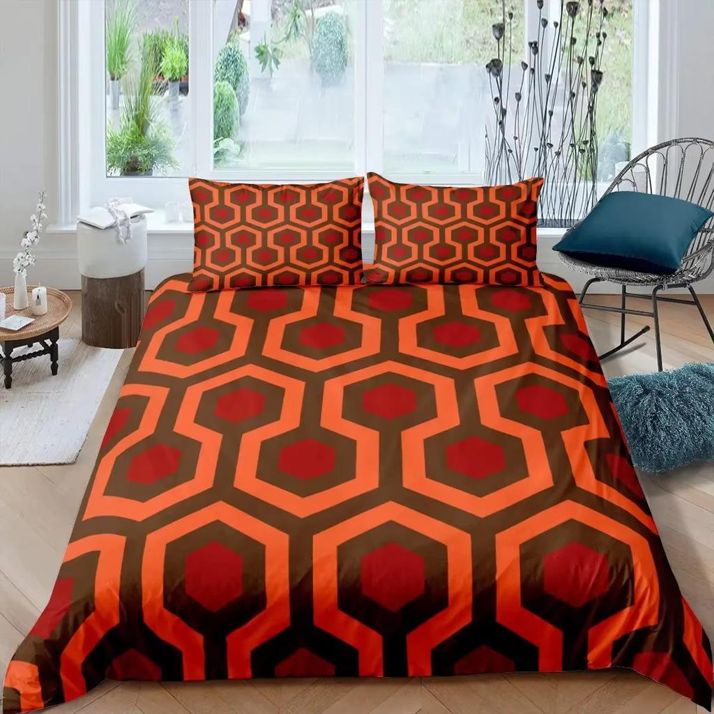 Colorful Art Down Comforter Set Bedding Set 3-piece Duvet Cover Set
