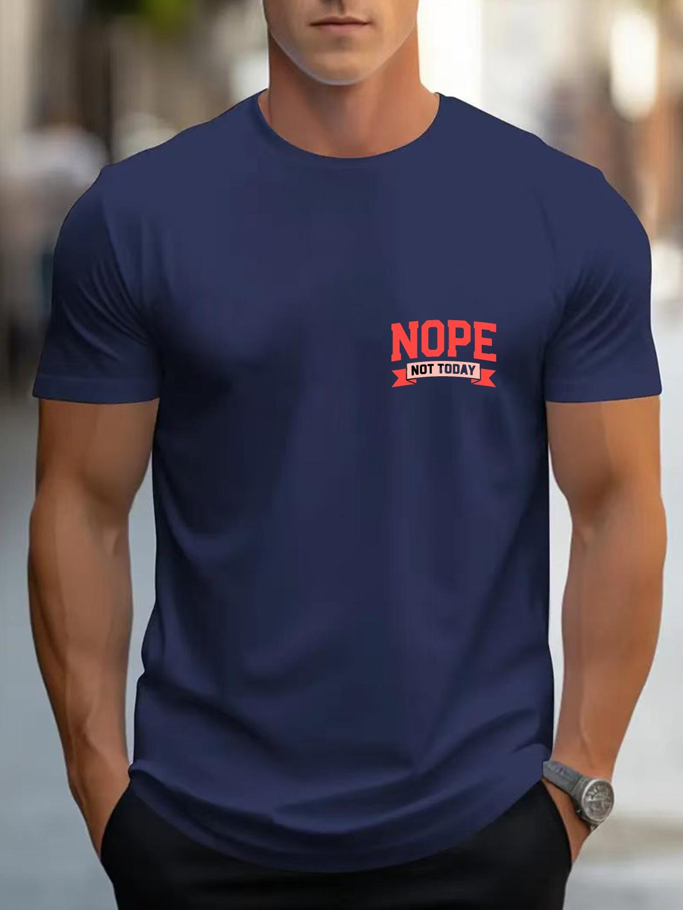 Nope Graphic T-shirt - White M