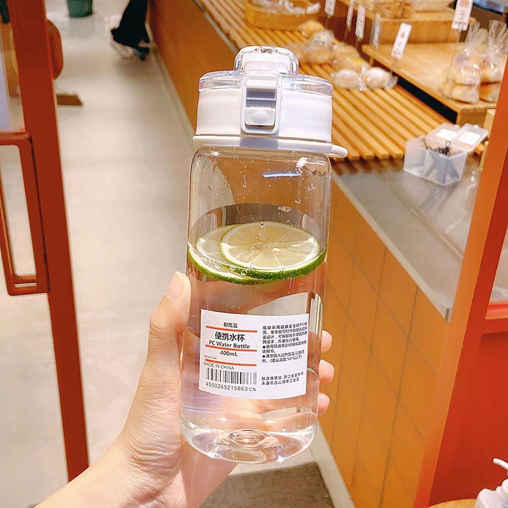 

Бутылка для спортивных напитков в стиле INS 401-500 мл, герметичная, меняющая цвет, для сока, лимона, прозрачный стакан для питья для студентов, детей