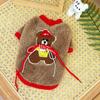 New Winter Clothes with Fleece Warmth for Pets, Dogs and Cats, Teddy Bichon Frise Tractable Vests
